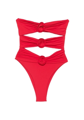 La Reveche Vesna cut-out swimsuit - Red