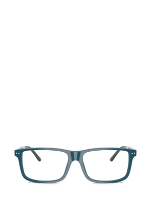 Polo Ralph Lauren rectangle-frame glasses - Blue