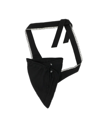 Kiko Kostadinov Kest drawstring crossbody bag - Black