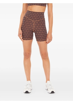 The Upside Castilla patterned high spin short - Neutrals