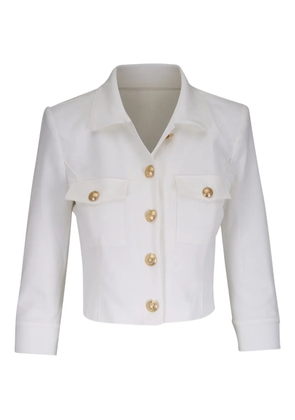 L'Agence Kumi button-fastening jacket - White