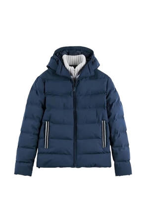 Fay double-front down jacket - Blue