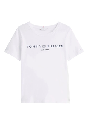 Tommy Hilfiger logo-print cotton T-shirt - White