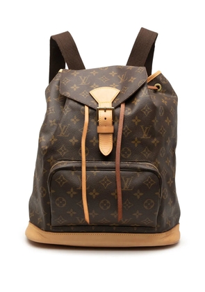 Louis Vuitton Pre-Owned 2000 Monogram Montsouris GM backpack - Brown