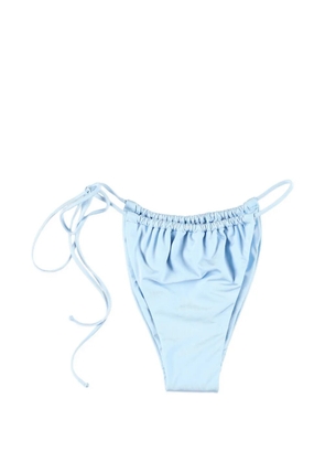 BELAMER Tina ruched bikini bottom - Blue