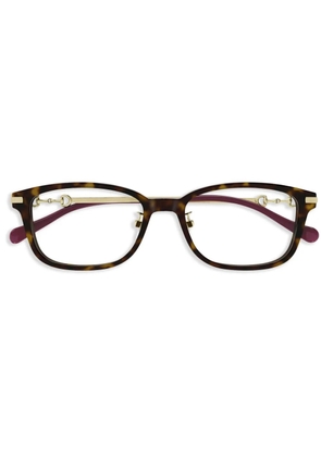 Gucci Eyewear square-frame glasses - Brown