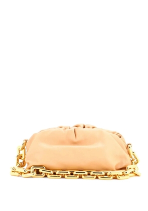 Bottega Veneta Pre-Owned The Chain Pouch Leather shoulder bag - Neutrals