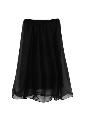 JNBY layered midi skirt - Black