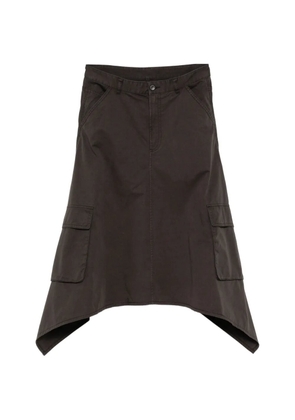 JNBY deconstructed midi skirt - Brown