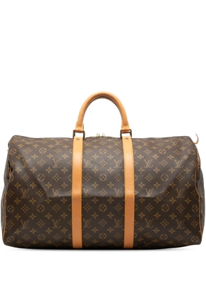 Louis Vuitton Pre-Owned 1991 Monogram Keepall 50 travel bag - Brown