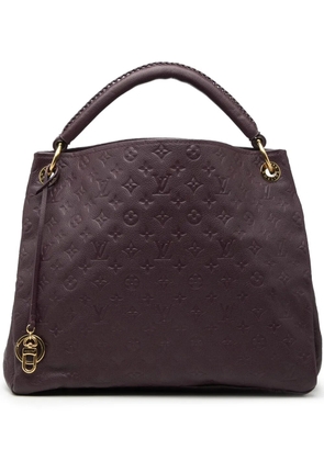 Louis Vuitton Pre-Owned 2012 Monogram Empreinte Artsy MM hobo bag - Purple