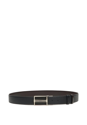 Bally reversible adjustable leather belt - Black