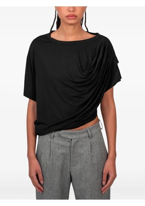 Gimaguas Daria draped top - Black