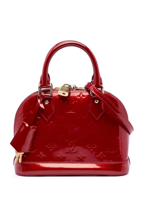 Louis Vuitton Pre-Owned 2014 Monogram Vernis Alma BB satchel - Red