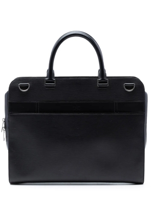 Louis Vuitton Pre-Owned 2011 Epi Bassano GM business bag - Black
