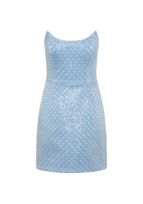 Rebecca Vallance Alix sequined mini dress - Blue