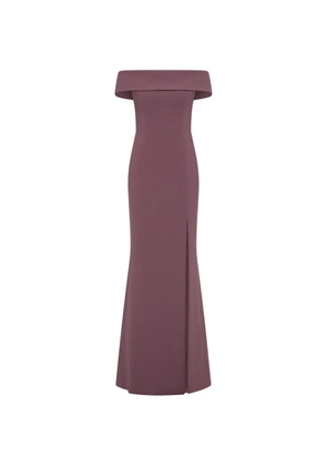 Rebecca Vallance Venice off-shoulder maxi dress - Purple