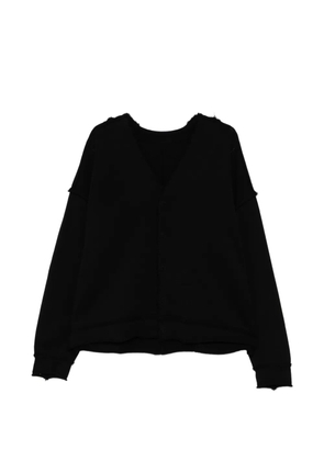 The Viridi-Anne fringed cardigan - Black