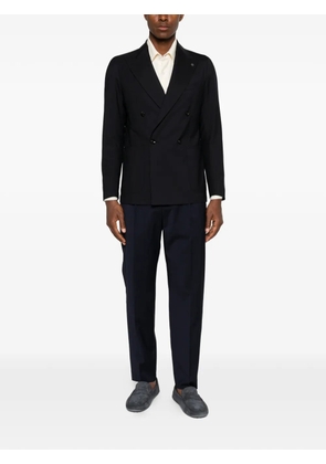 Tagliatore double-breasted blazer - Blue