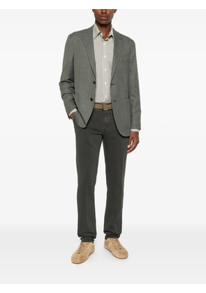 Boglioli K-jacket single-breasted patch-pocket blazer - Green