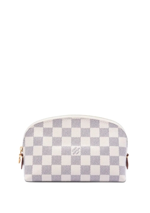 Louis Vuitton Pre-Owned 2010-2026 Damier Azur Cosmetic pouch - White