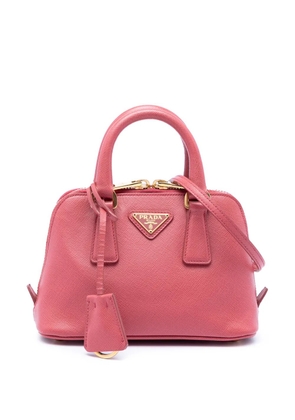 Prada Pre-Owned 2000-2013 Mini Saffiano Lux Promenade satchel - Pink