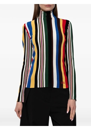 LOEWE striped ribbed top - Red