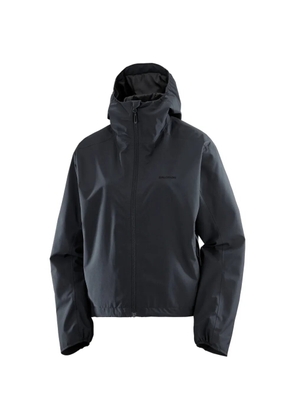 Salomon Outscape 2L logo-print hooded jacket - Black