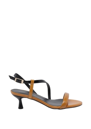 ANGEL ALARCON Elvira buckle-fastening sandals - Neutrals