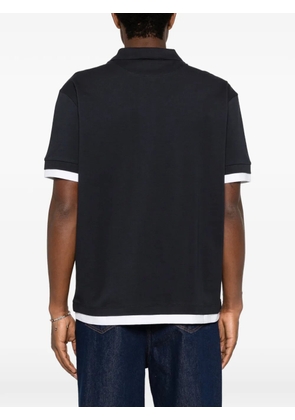 7 For All Mankind contrast-trim polo shirt - Blue