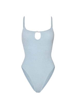 Hunza G Mia beaded swimsuit - Blue