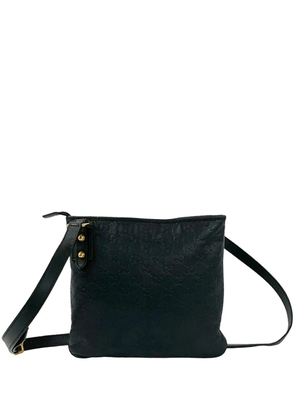 Gucci Pre-Owned 2000-2015 Guccissima crossbody bag - Black