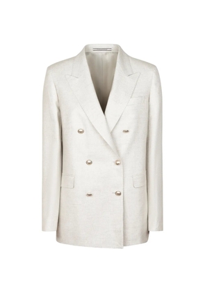Tagliatore double-breasted blazer - Neutrals