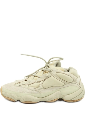 adidas Yeezy 2019 pre-owned Yeezy 500 suede chunky-sole sneakers - Green
