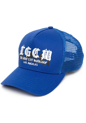 AMIRI The Great City Workshop baseball cap - Blue