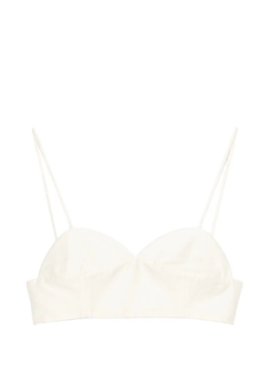 Cordera ribbed spaghetti-strap top - Neutrals