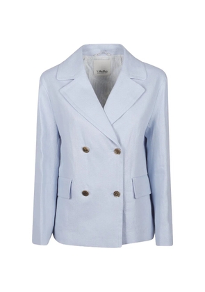 'S Max Mara double-breasted blazer - Blue