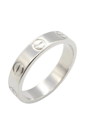 Cartier 2010s 18K white gold Love ring - Silver