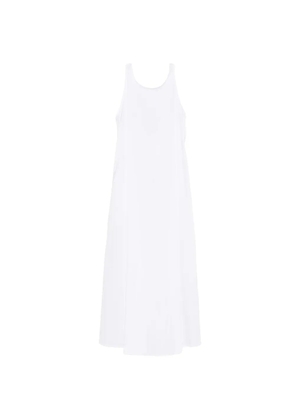 Max Mara sleeveless A-line midi dress - White