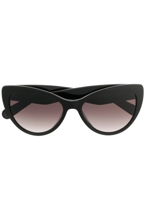 Ferragamo Eyewear cat-eye shaped sunglasses - Black