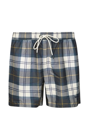 Barbour Tartan swim shorts - Blue
