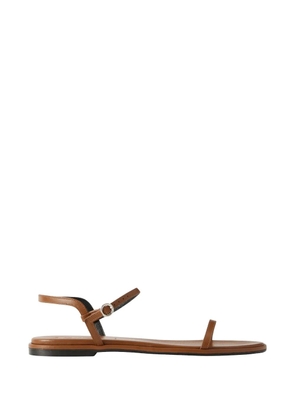 Aeyde Nettie leather sandals - Brown