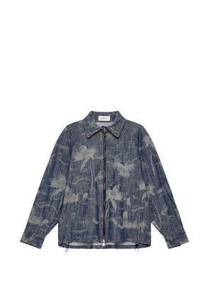 MALIPARMI floral-print jacket - Blue
