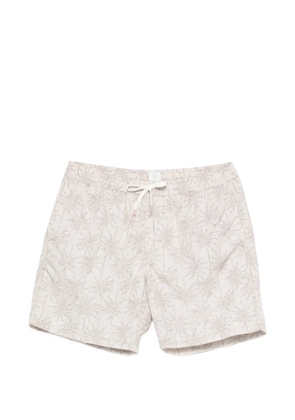 Eleventy printed swim shorts - Neutrals