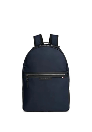 Tommy Hilfiger zip-fastening logo backpack - Blue