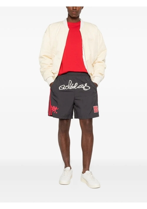 adidas GFX embroidered shorts - Grey