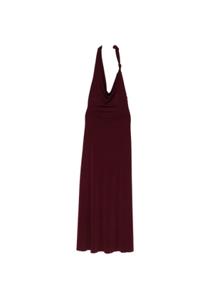 Aniye By Norah halterneck maxi dress - Red