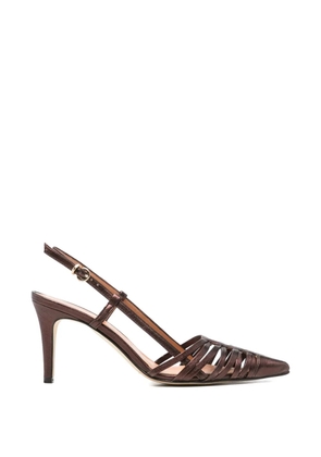The Seller caged slingback pumps - Brown