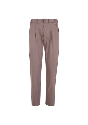 People Of Shibuya Kobra pleated trousers - Brown