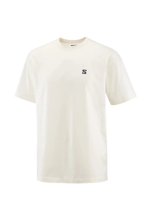 Salomon logo-print T-shirt - Neutrals
